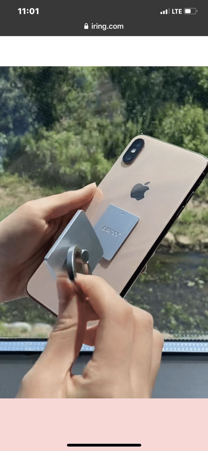 Customer photo review of iRing Link - Works with wireless chargers