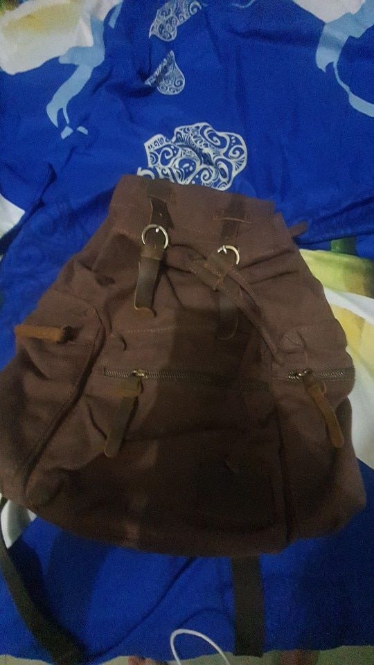 Customer photo review of Sac à dos vintage - VINSON