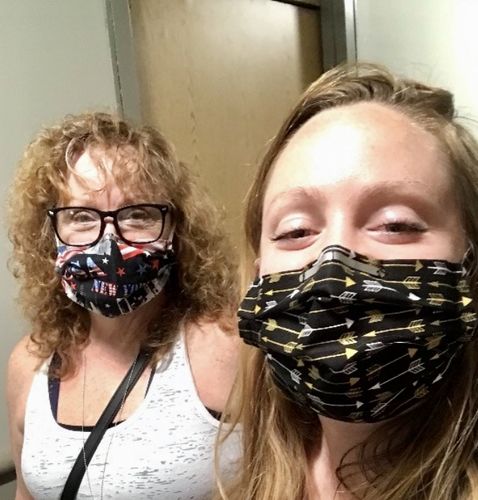 Customer photo review of Mask Insert - Straight - 100 Count