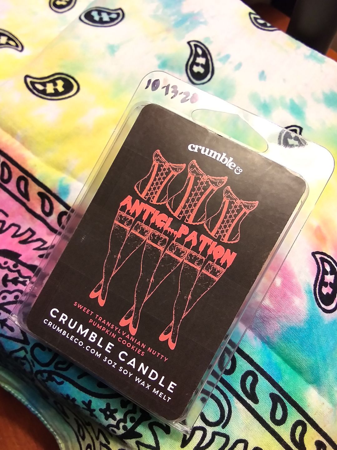 Customer photo review of Antici...Pation Wax Melts