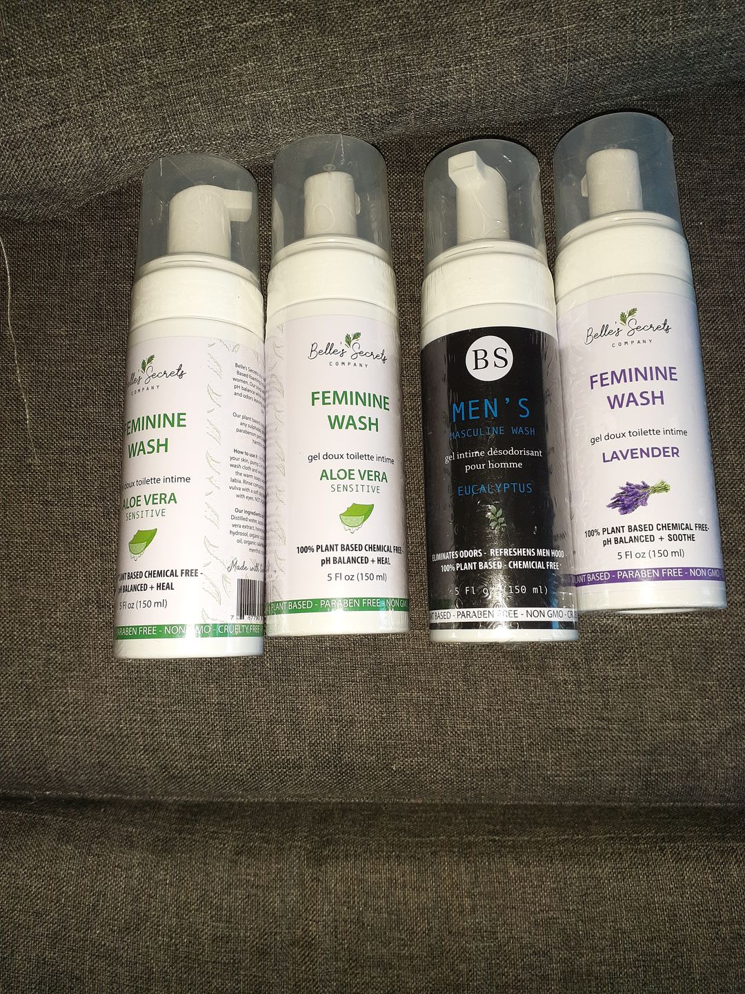 Customer photo review of Belle's Calming Lavender Wash