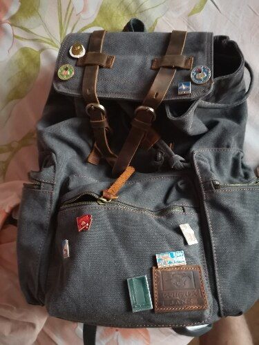 Customer photo review of Sac à dos vintage - VINSON