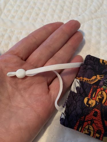 Customer photo review of White Cord/Elastic Toggle - (20 Toggles /10 Masks)