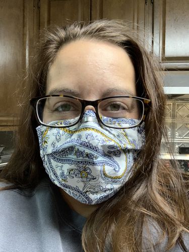 Customer photo review of Mask Insert - Straight - 10 Count