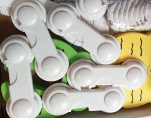 Customer photo review of BABYBREMSE - Kindersicherung für Schubladen und Schränke