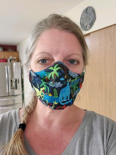 Customer photo review of Mask Insert - Straight - 10 Count