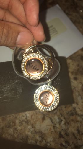 Customer photo review of A Luxury Pacifier™