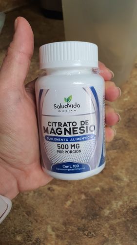 Customer photo review of Citrato de Magnesio 500mg