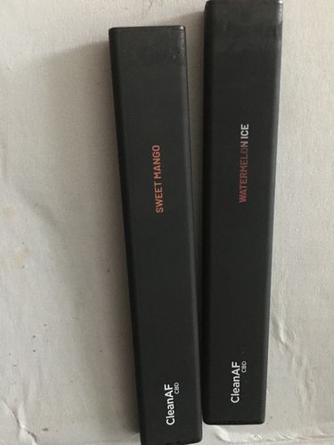 Customer photo review of 100 mg CBD Disposable Vape ~ CleanAF PUFF in 9 Flavors