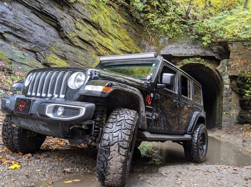 Customer photo review of Aerolidz Light Bar Cover - 50” 52” - Clear -  Dual Row