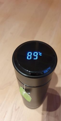Customer photo review of Smart Cup - Thermoskanne mit LED Temperaturanzeige