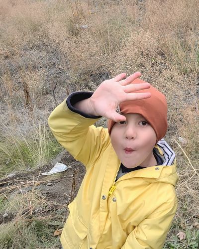 Customer photo review of Kicking Horse Kids Beanie