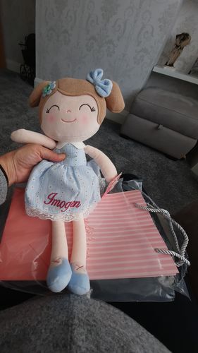 Customer photo review of 【Pre-Order】Personalized Leyadoll (Blue) with Gift Bag