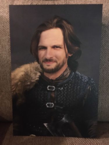 Customer photo review of The Viking Leader - Custom Canvas