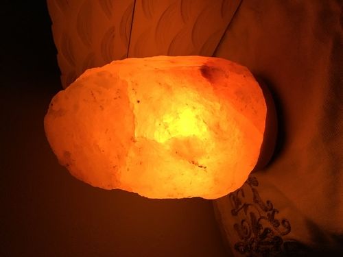 Customer photo review of Original Himalayan Salt Lamp (Medium)