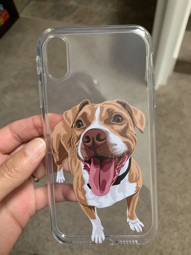 Customer photo review of Custom Pet Phone Case