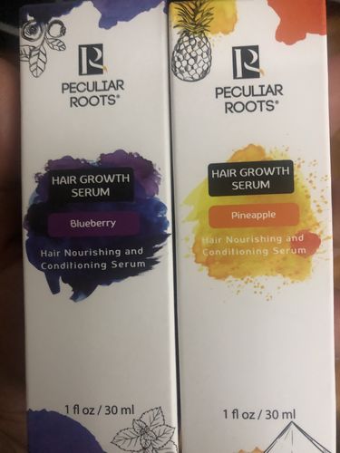 Customer photo review of Hair Growth Serum | 1 oz
