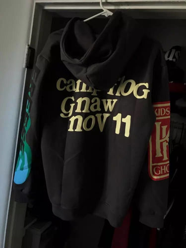Customer photo review of "Lucky Me I See Ghosts" Hoodie