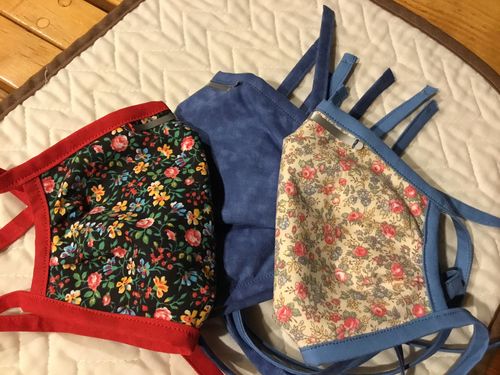 Customer photo review of Mask Insert - Straight - 100 Count