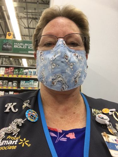 Customer photo review of Mask Insert - Straight - 10 Count