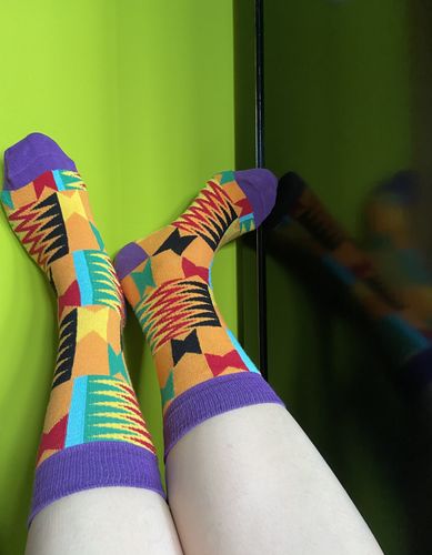 Customer photo review of The Classic Afrisocks Collection
