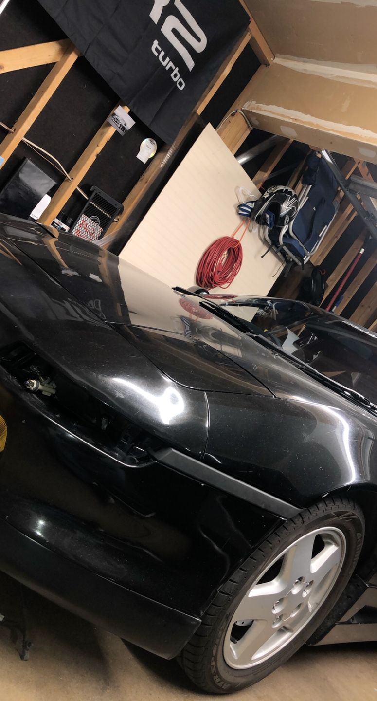 Customer photo review of Reproduction JDM Front Solid Side Moldings (Front Side Marker Deletes)