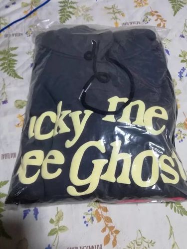 Customer photo review of "Lucky Me I See Ghosts" Hoodie