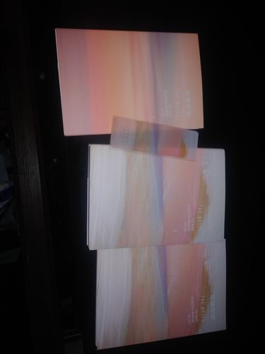 Customer photo review of Official BTS "The Most Beautiful Moment In Life: THE NOTES 1 and 2" Package Set