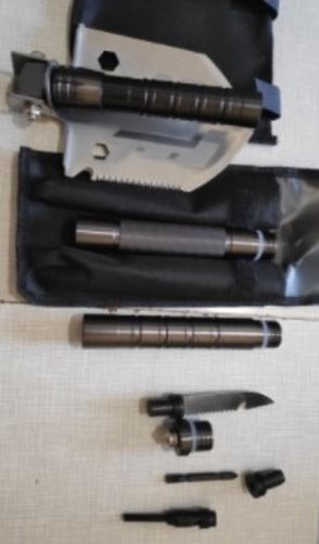 Customer photo review of Titan 23-in-1 Folding Shovel