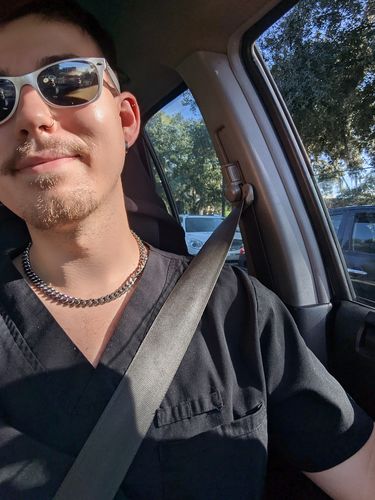Customer photo review of Cuban Link (Silver)