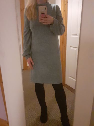 Customer photo review of Marisa Jade Marl High Neck Dress