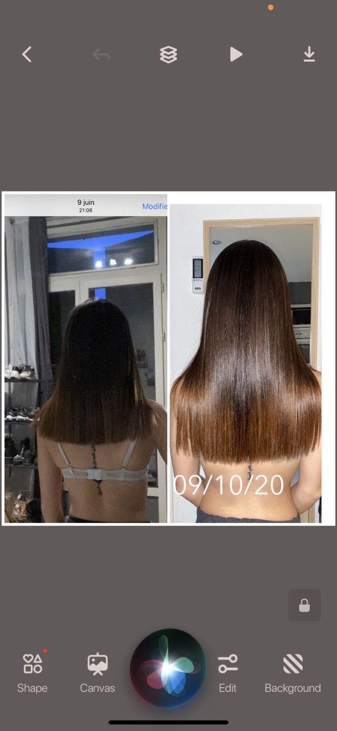 Customer photo review of Huile De Souk - Cure capillaire fortifiante et revitalisante 250ml