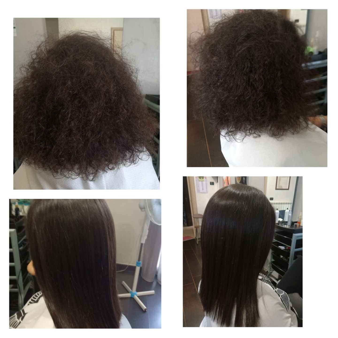 Customer photo review of Babosa Liss Aloe Vera™ Brazilian Smoothing Keratin Kit