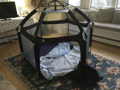 Customer photo review of Pop N' Go® Playpen
