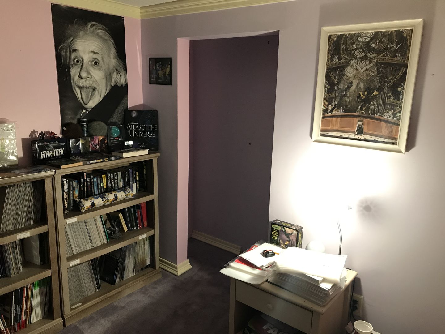 Customer photo review of Book Keeper (18 x 24)