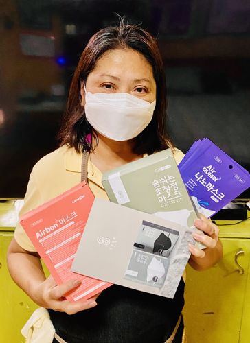 Customer photo review of AirQUEEN Nanomask