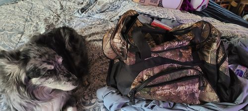 Customer photo review of NE Realtree Duffel