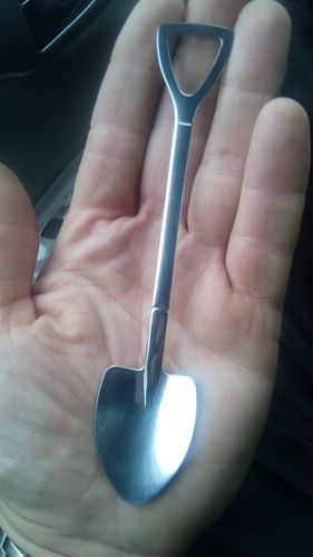 Customer photo review of 10 Pc's Set Konstruisto® "Iron Shovel Spoon"