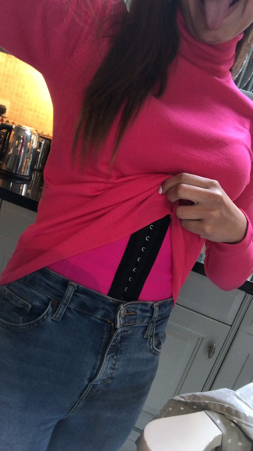 Customer photo review of Latex Waist Trainer