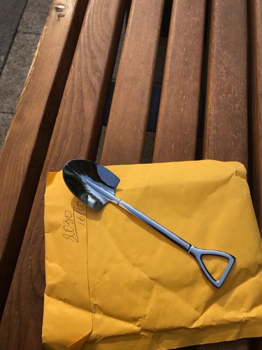 Customer photo review of 10 Pc's Set Konstruisto® "Iron Shovel Spoon"