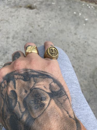Customer photo review of ANTIQUE ANCHOR RING