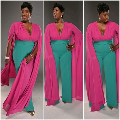 Customer photo review of Reigning Queen Jumpsuit