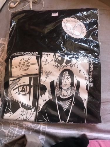 Customer photo review of Itachi Uchiha - Tee