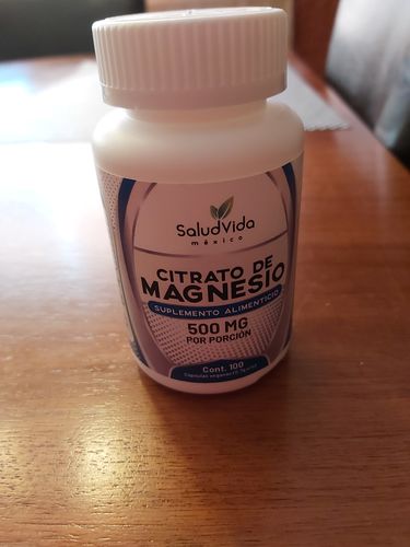 Customer photo review of Citrato de Magnesio 500mg