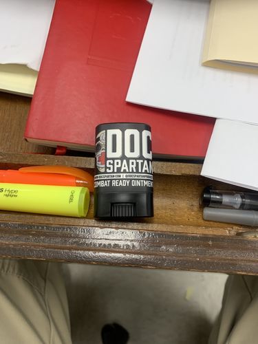 Customer photo review of Combat Ready Ointment - Triple Threat