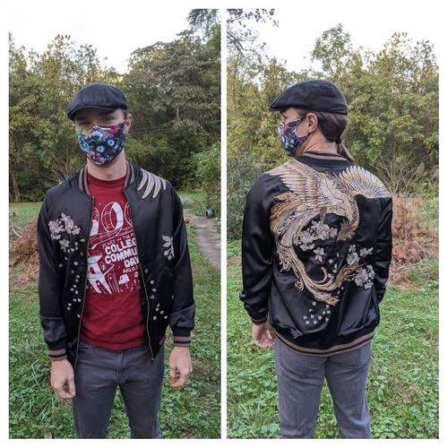 Customer photo review of Phoenix Sukajan Souvenir Jacket