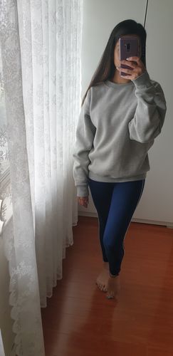 Customer photo review of Oversized Sweatshirt