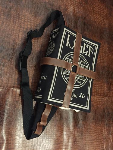 Customer photo review of Spell Book Canvas Cross-body Bag