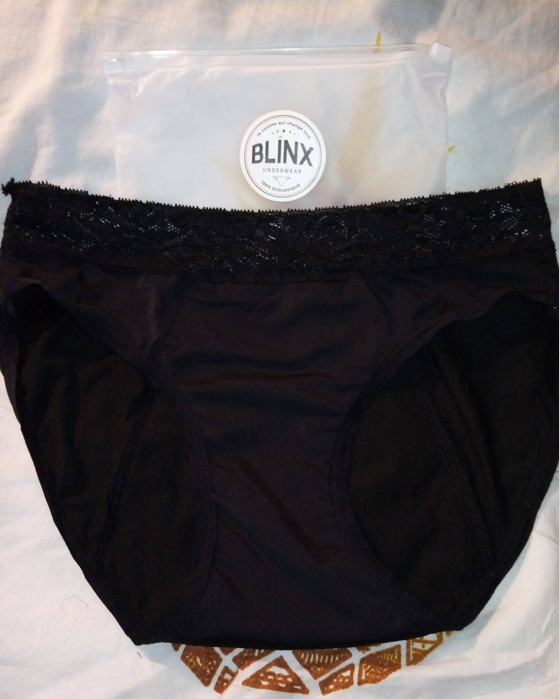 Customer photo review of Culotte Menstruelle Marianne (Lot de 3)