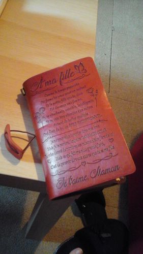 Customer photo review of MÈRE ET FILLE  - ATTACHANTE - JOURNAL VINTAGE